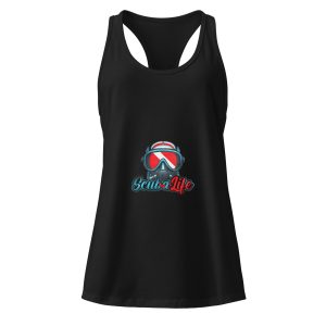 Women’s fitted racerback tank top